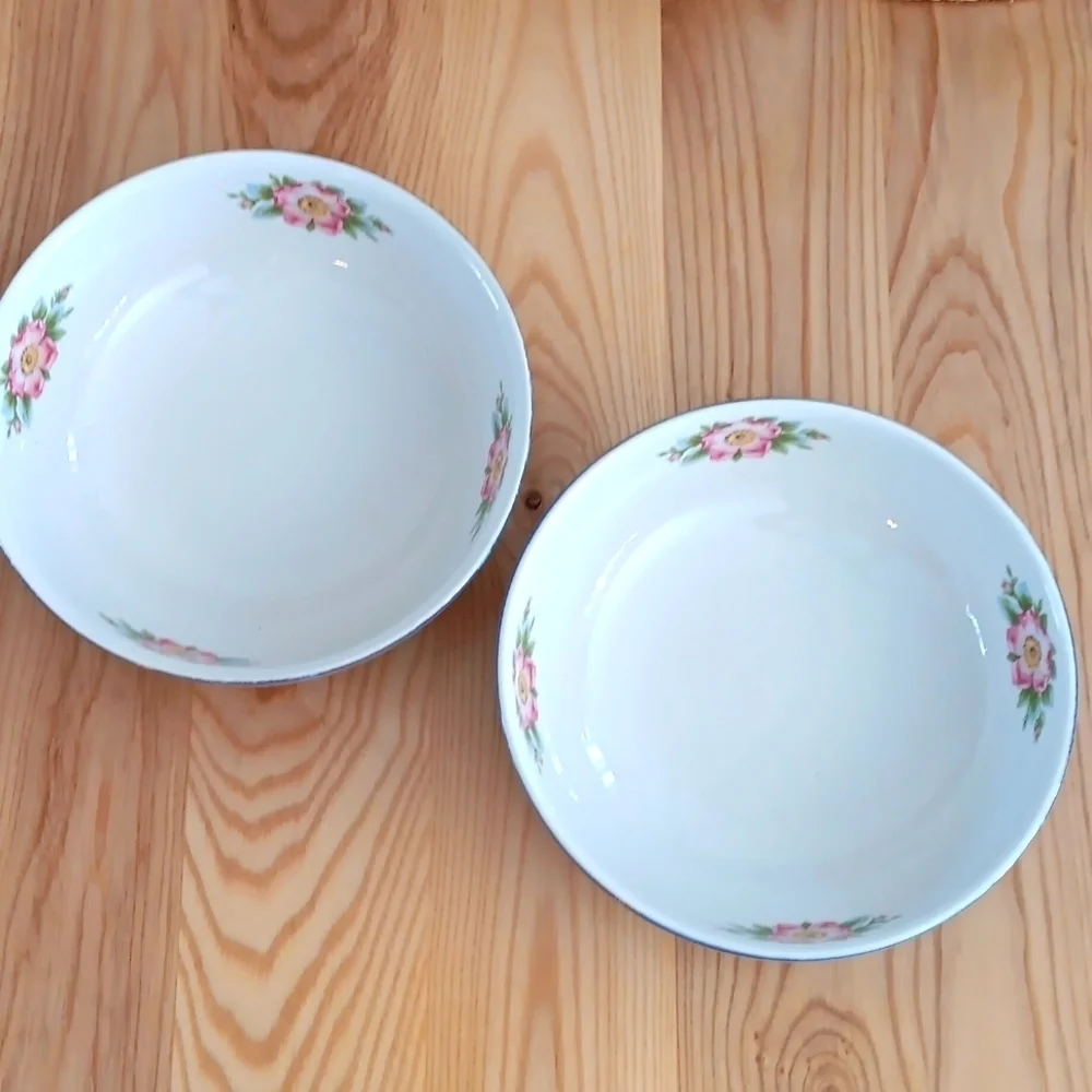 Hall's Superior Quality Kitchenware Serving Dishes Blue Morning Glory